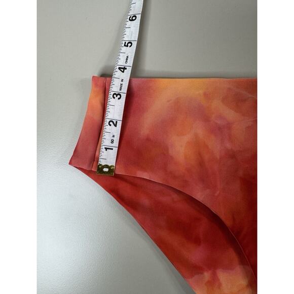 Fused Hawaii Haleakala Bikini Bottom Sz XL Red Summer Vacation Tropical Beach - Picture 5 of 9